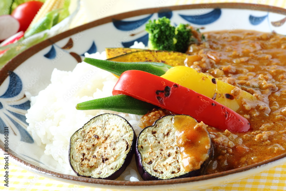夏野菜カレー 夏野菜カレー