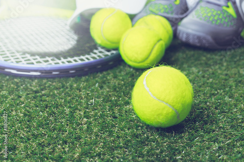 Tennis equipment © fotofabrika