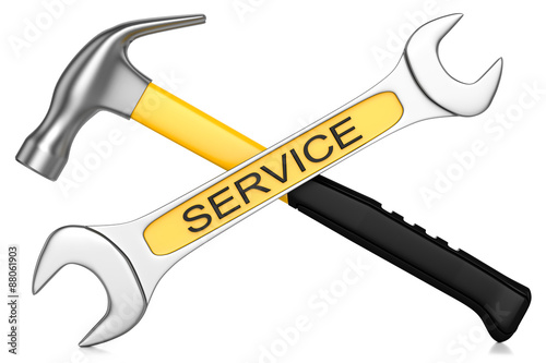 hammer and wrench