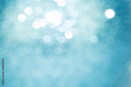 Abstract Christmas twinkled bright background with bokeh defocus
