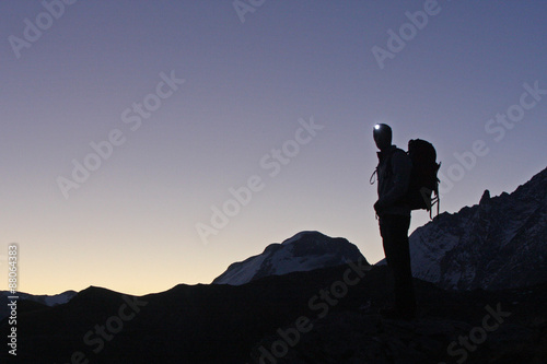 Morning in Vanoise