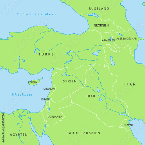 Middle East map