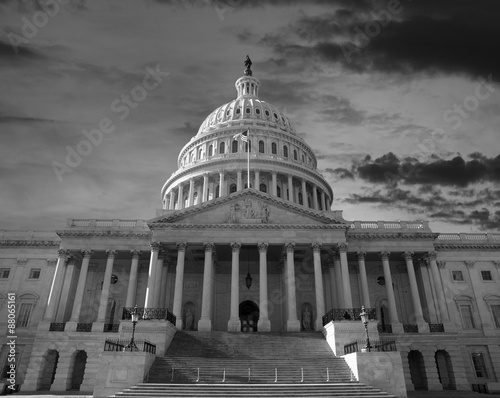 United States Capitol Black...