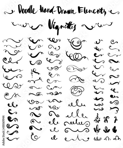 Doodle vignettes