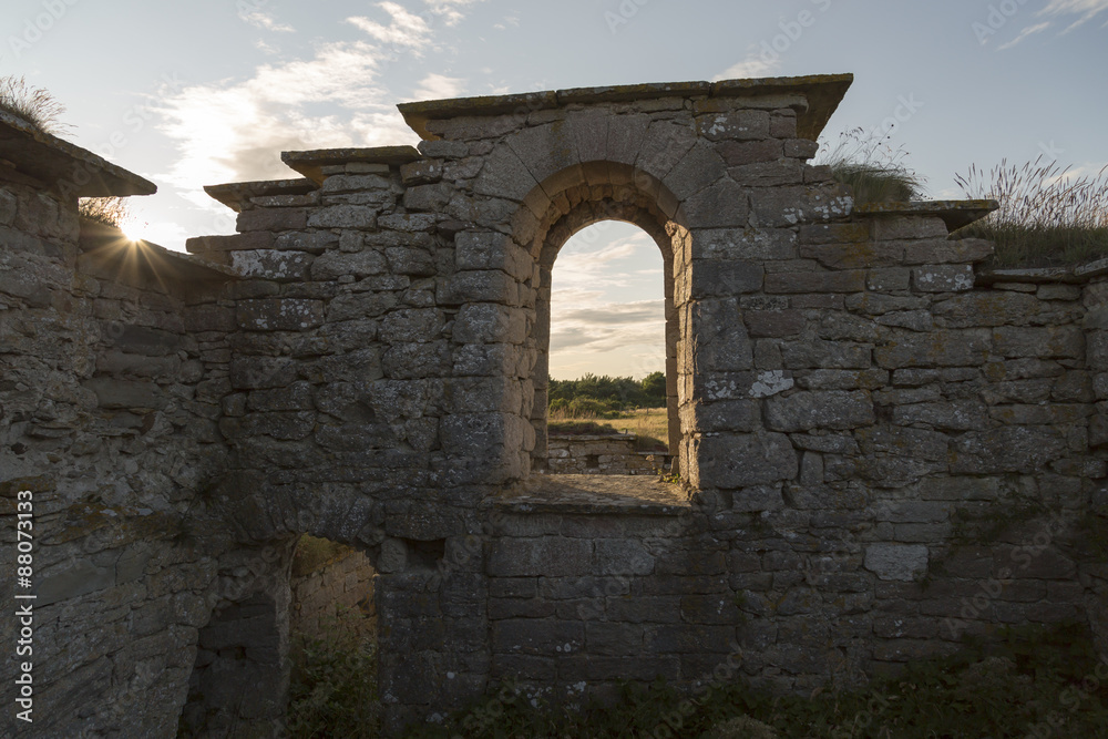 Obraz premium Ruins of a House