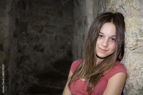Very lovely young girl of 12 years old © OceanProd
