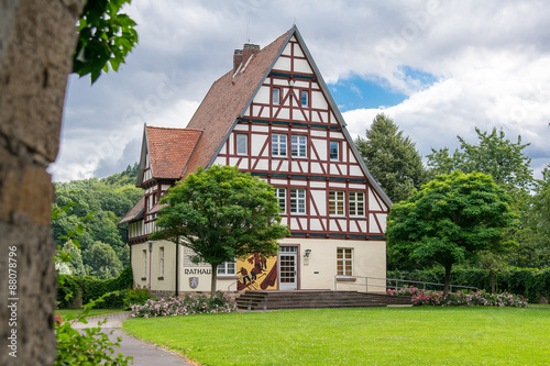 Rathaus in Gieselwerder an der Weser photo