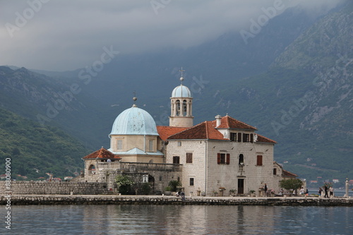 PERAST, MONTENEGRO - Church of Our Lady of the Rocks, Perast, Montenegro
