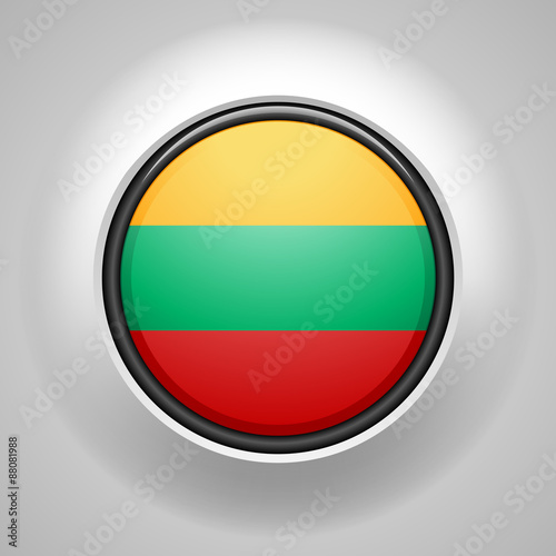 Lithuania button Free Download Lithuania button - GFXLoad