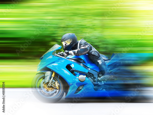 Motorbike racing