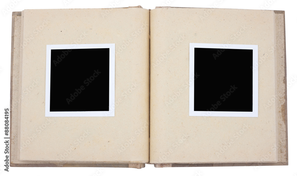 Fototapeta premium Photo frame in album