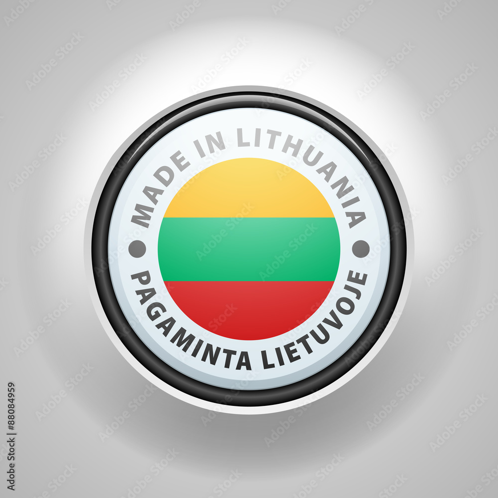 Made in Lithuania (non-English text - Made in Lithuania) Made in Lithuania (non-English text - Made in Lithuania)