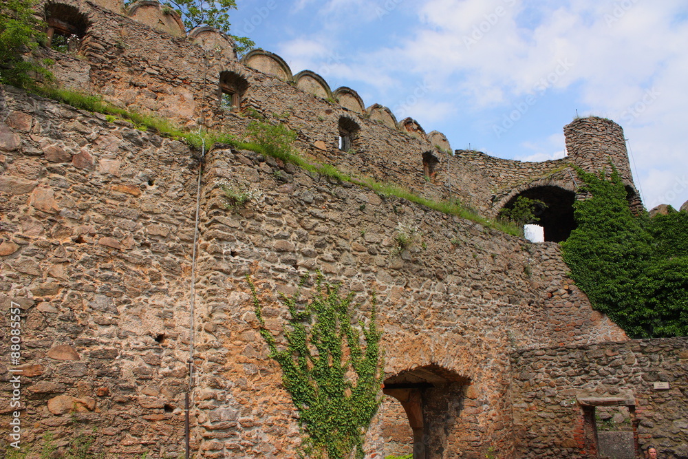 Ruiny zamku Chojnik koło Jeleniej Góry
