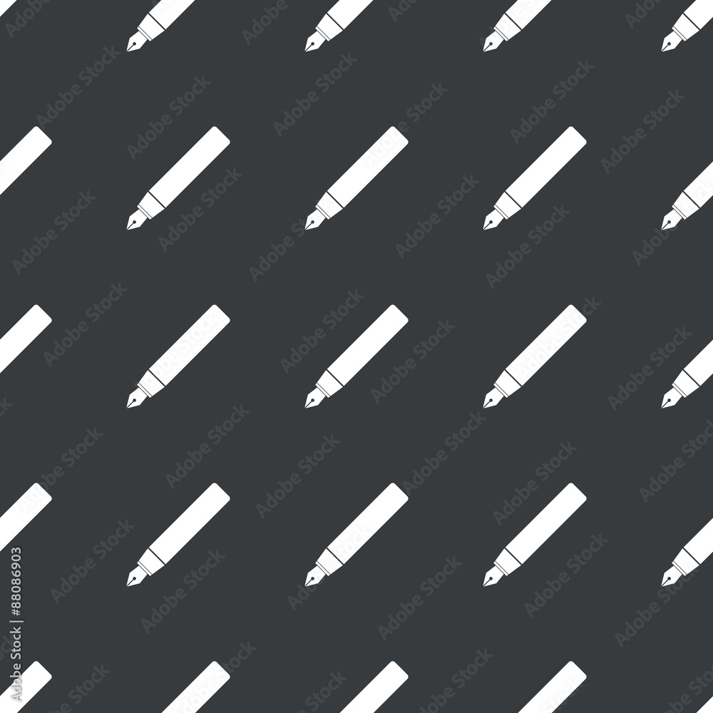 Straight black ink pen pattern Straight black ink pen pattern