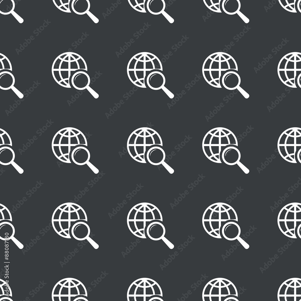 Straight black global search pattern Straight black global search pattern