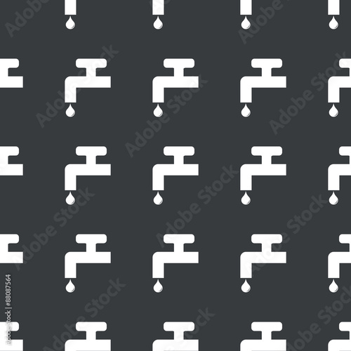 Straight black water tap pattern