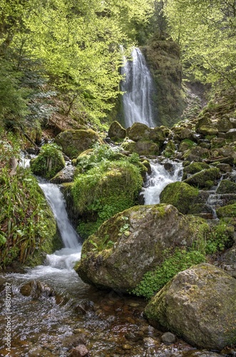 Vallée de Chaudefour, cascade de Pérouse