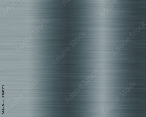 Metal background or texture of brushed steel plate with reflections Iron plate and shiny