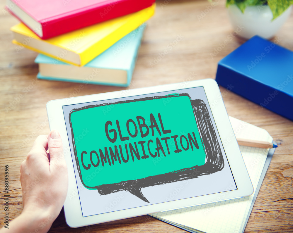 Global Communication Connection Community Concept Global Communication Connection Community Concept