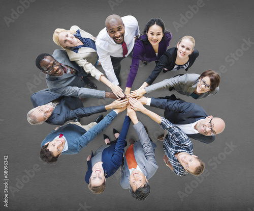 Business People Togetherness Friendship Corporate Concept