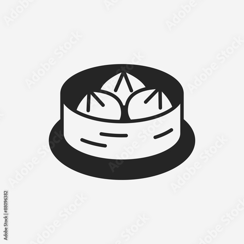 Steamed stuffed bun icon