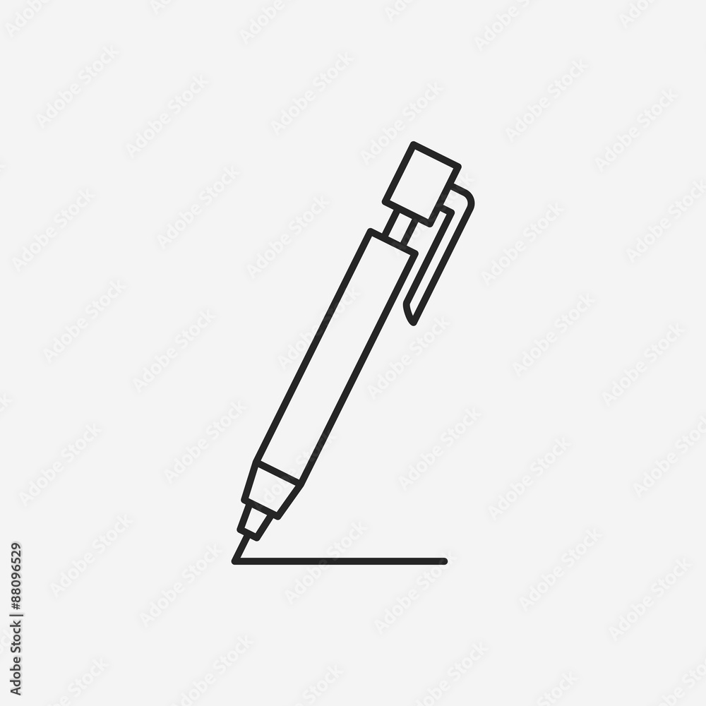 pen pencil line icon pen pencil line icon