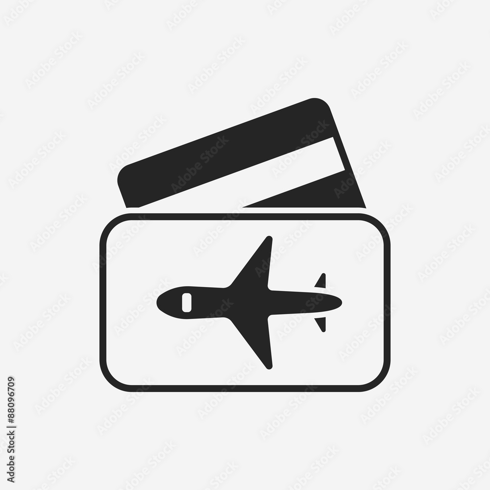 airplane ticket icon airplane ticket icon