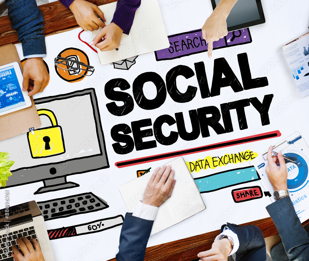 Social Security Welfare Retirement Payment Concept Social Security Welfare Retirement Payment Concept