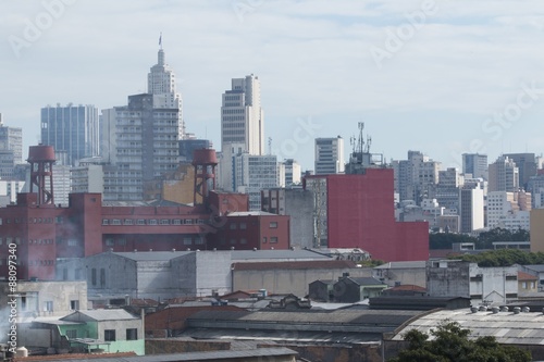 Sao paulo skyline downtown