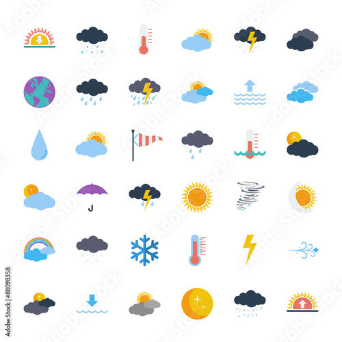 Weather icons