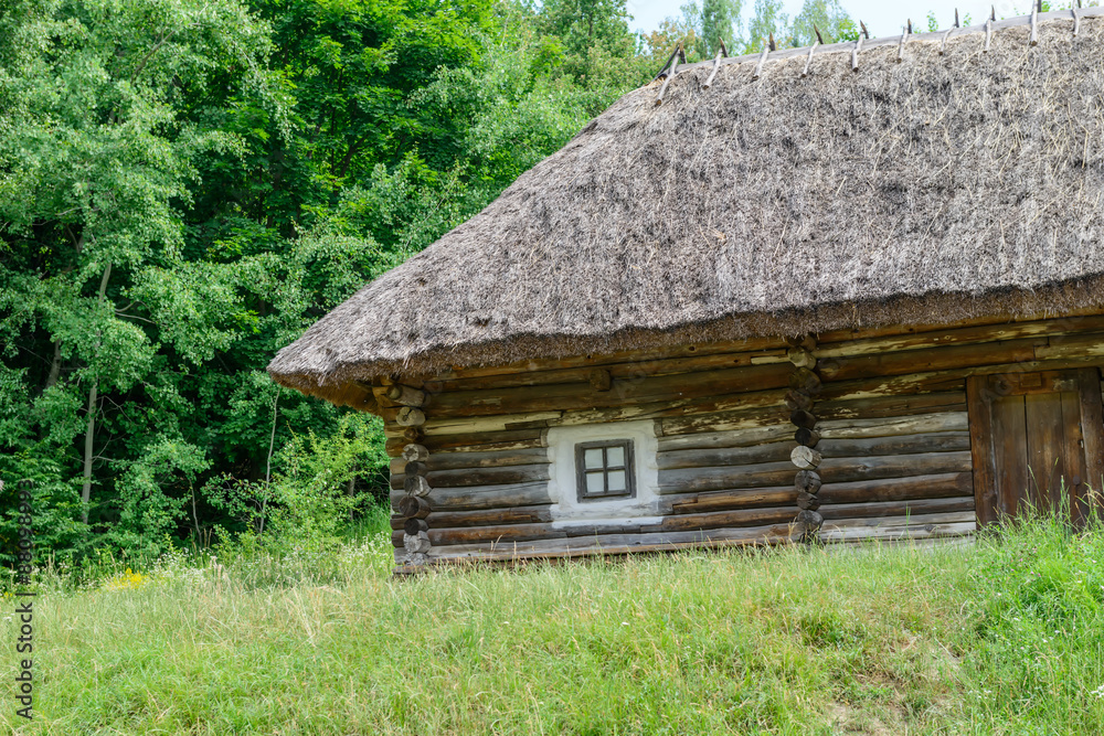Traditional rural wooden house Traditional rural wooden house