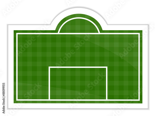 Football Field Sticker