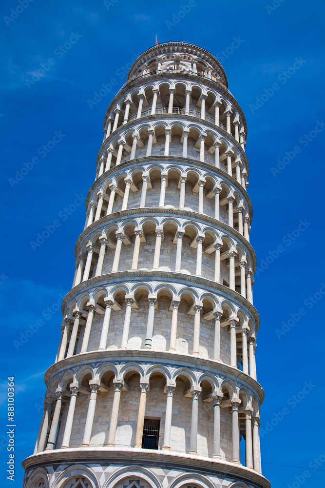 World famous Tower of Pisa, Italy