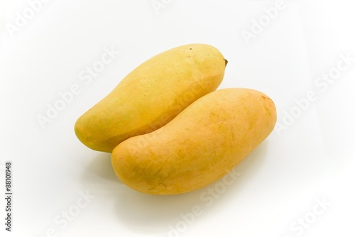 Mango isolated on white background