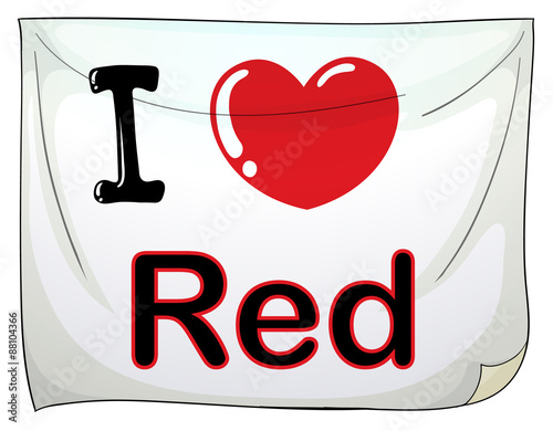 I Love Red