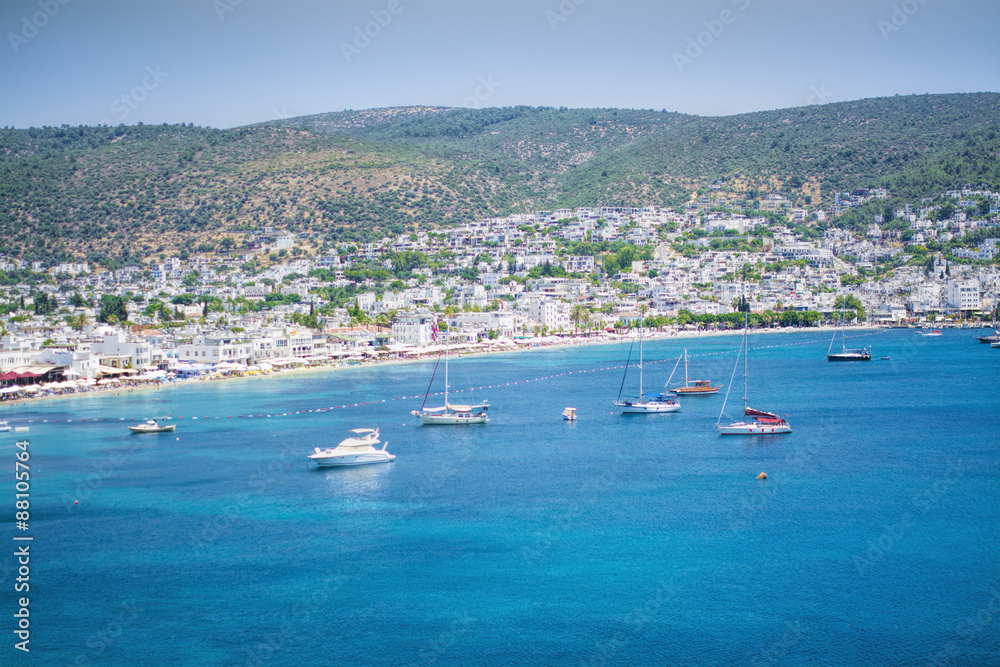 Obraz premium Bodrum Beach,Mugla,Turkey