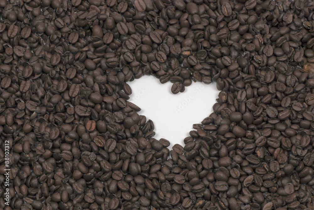 Kaffeebohnen Geröstete Kaffeebohnen Geröstete