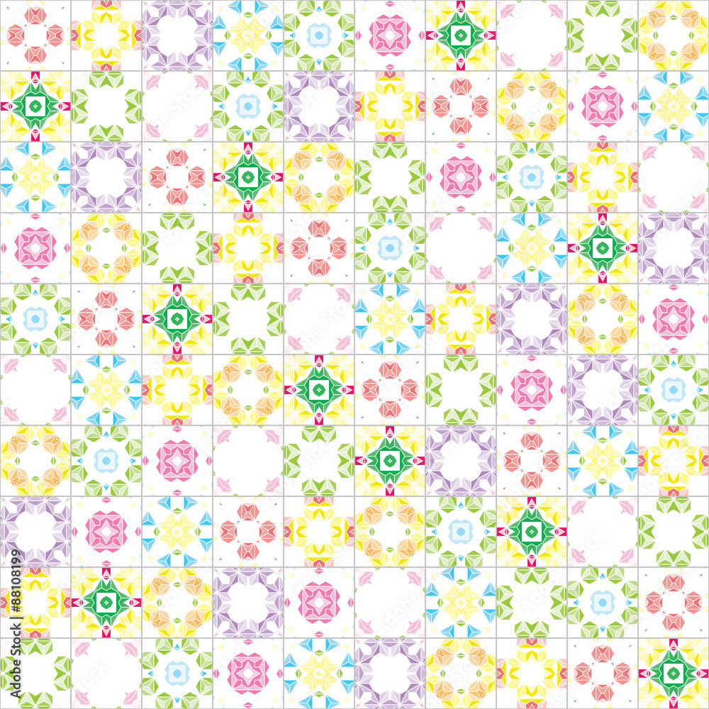 Kaleidoscope seamless pattern Kaleidoscope seamless pattern