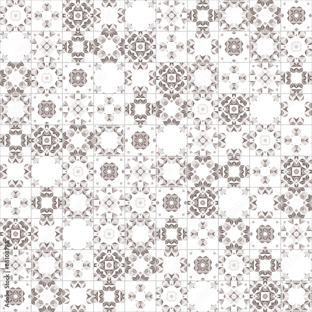 Kaleidoscope seamless pattern