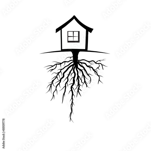 House with the deep root