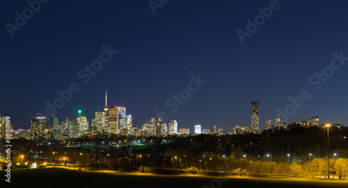 Toronto Panoramic at Dusk © mikecleggphoto
