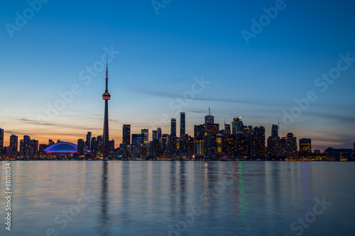 Toronto Downtown at Dusk © mikecleggphoto