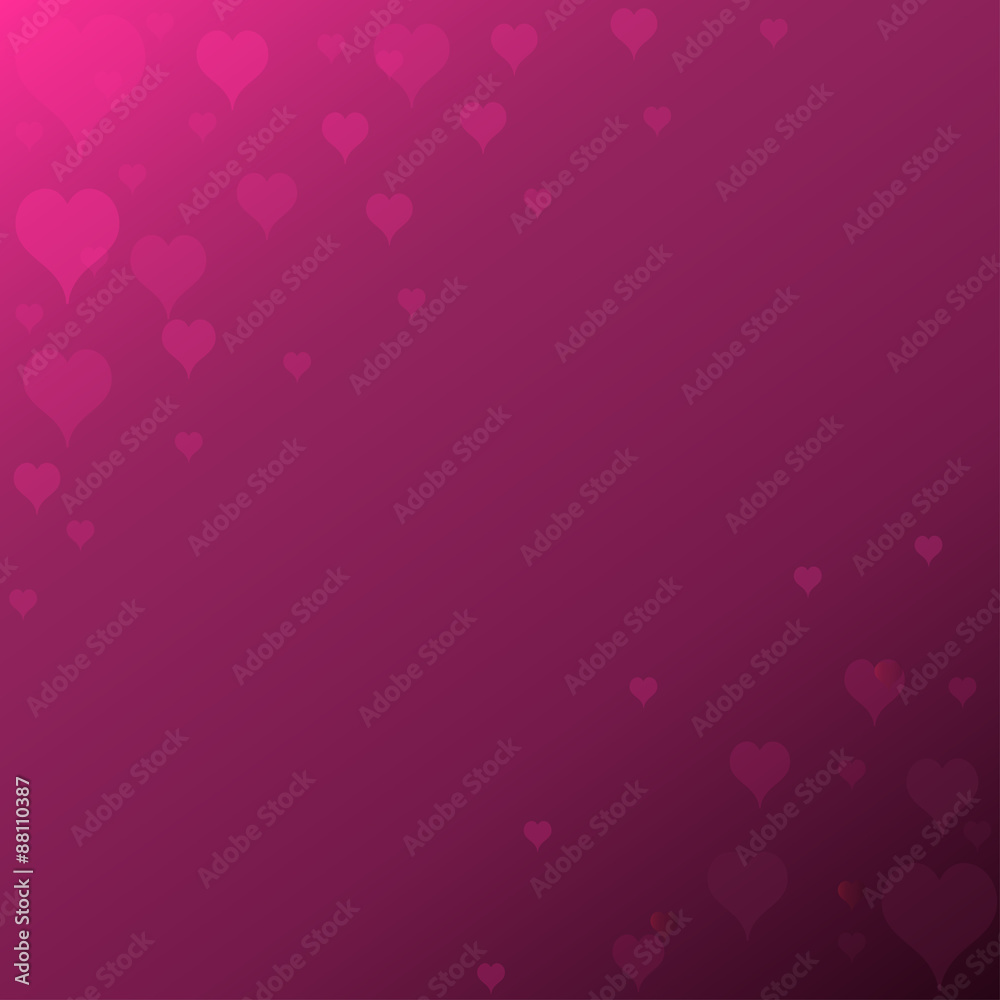 background of pink heart