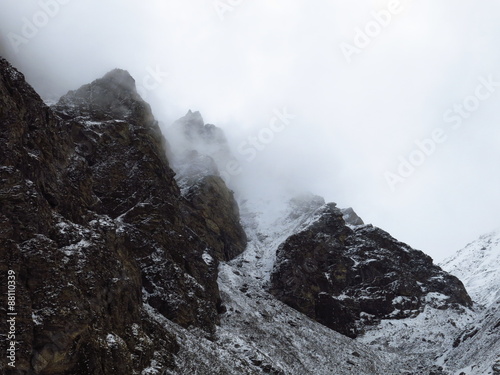 Mountain landscape in the Everest Region