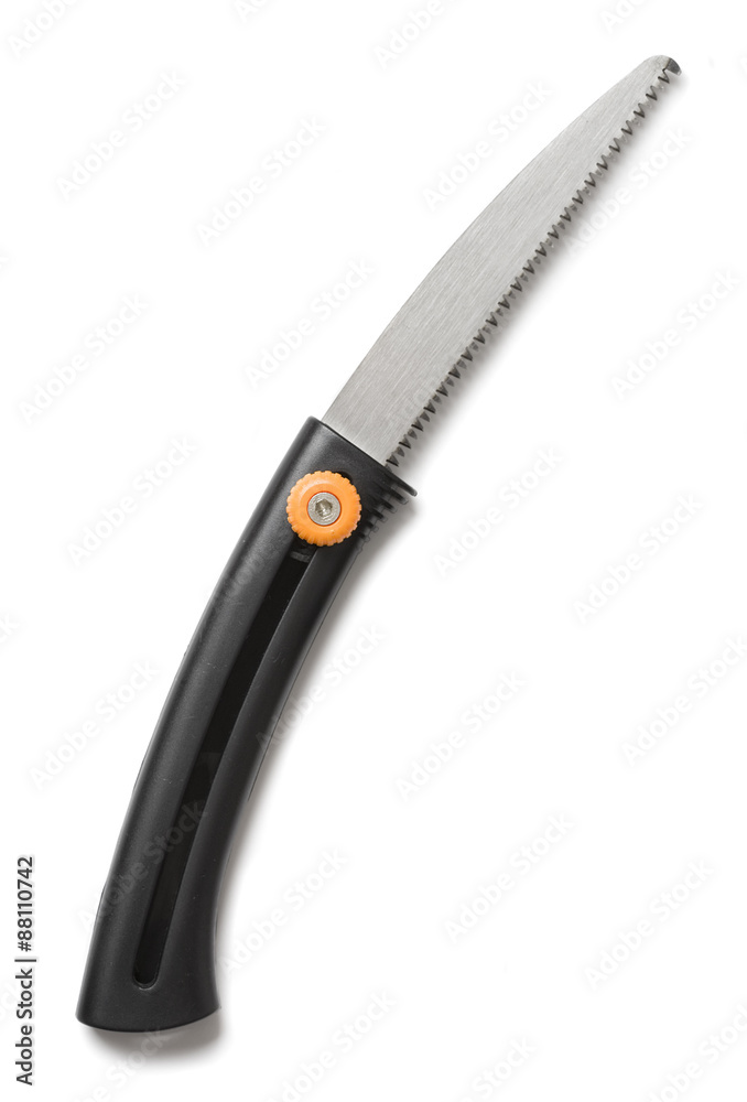 Obraz premium handsaw on white background