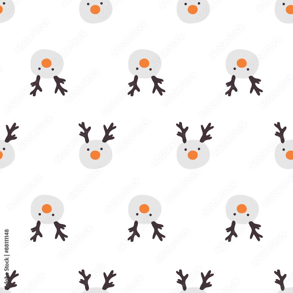 seamless reindeer pattern seamless reindeer pattern