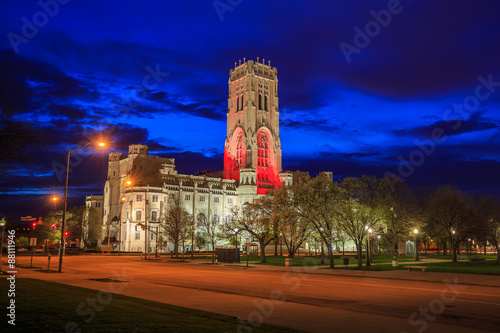 Принти на полотні Scottish Rite Cathedral in downtown Indianapolis