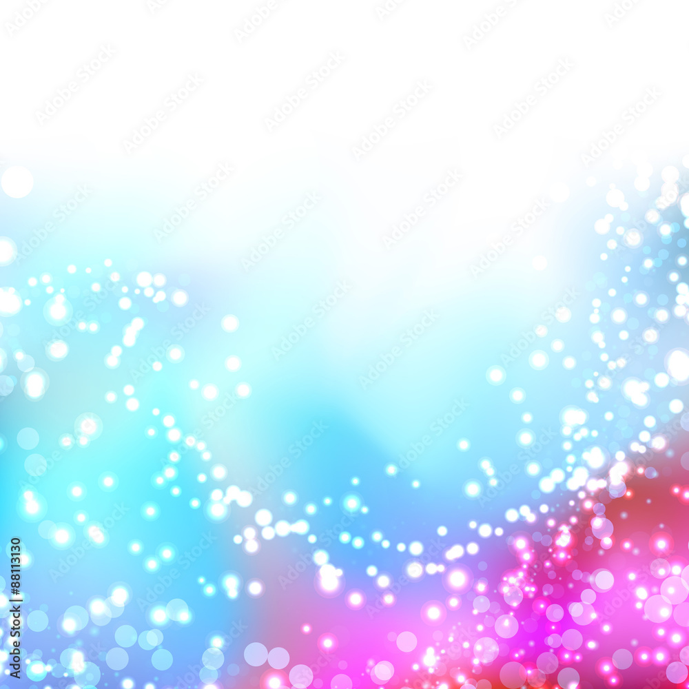 Bright colorful shimmering seasonal background