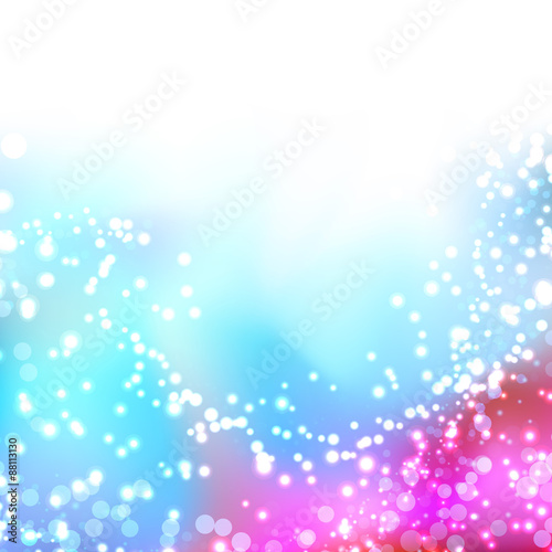 Bright colorful shimmering seasonal background