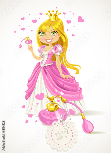Pretty Princess with a love potion